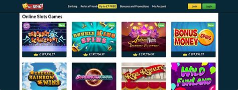 Mr Spin Casino Bonus & Review .